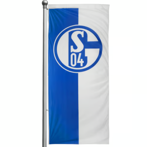 FC Schalke 04 - Hissfahne Signet 150x350 cm